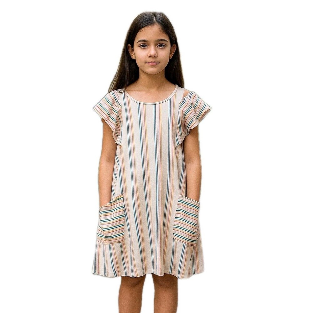 Cat & Jack Girls Pride Month Rainbow Dress, XL 14-16